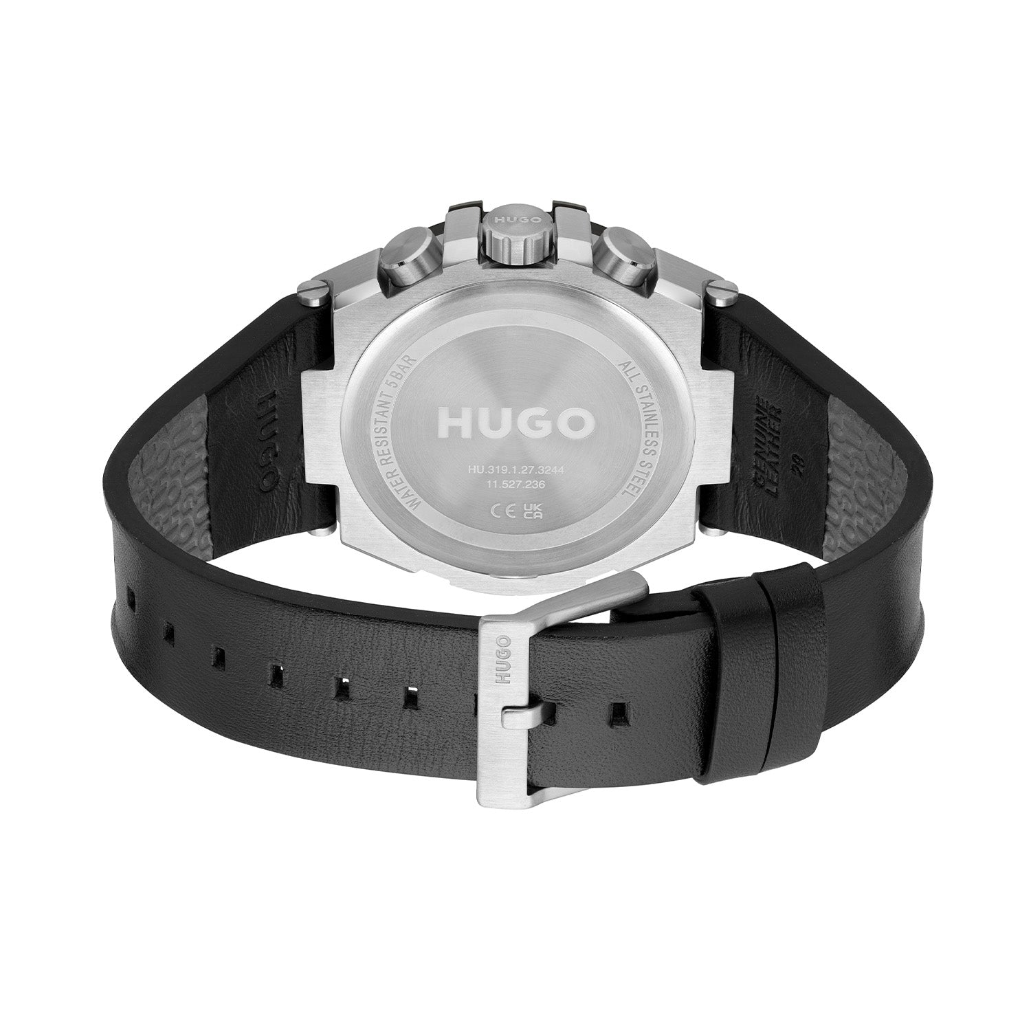 Hugo Boss Heren Horloge HU1530336 46 mm Zilverkleurig