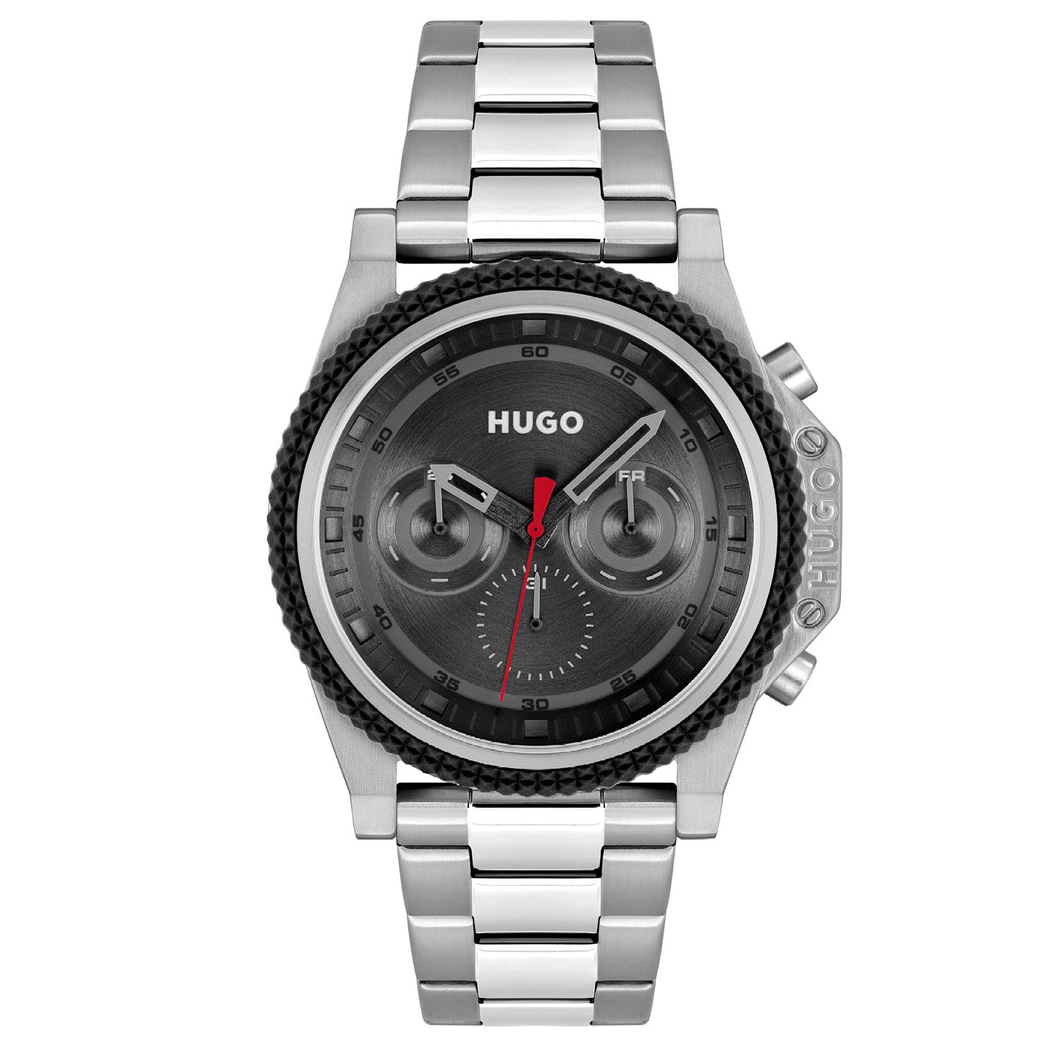 Hugo Boss Heren Horloge HU1530347 46 mm Zilverkleurig