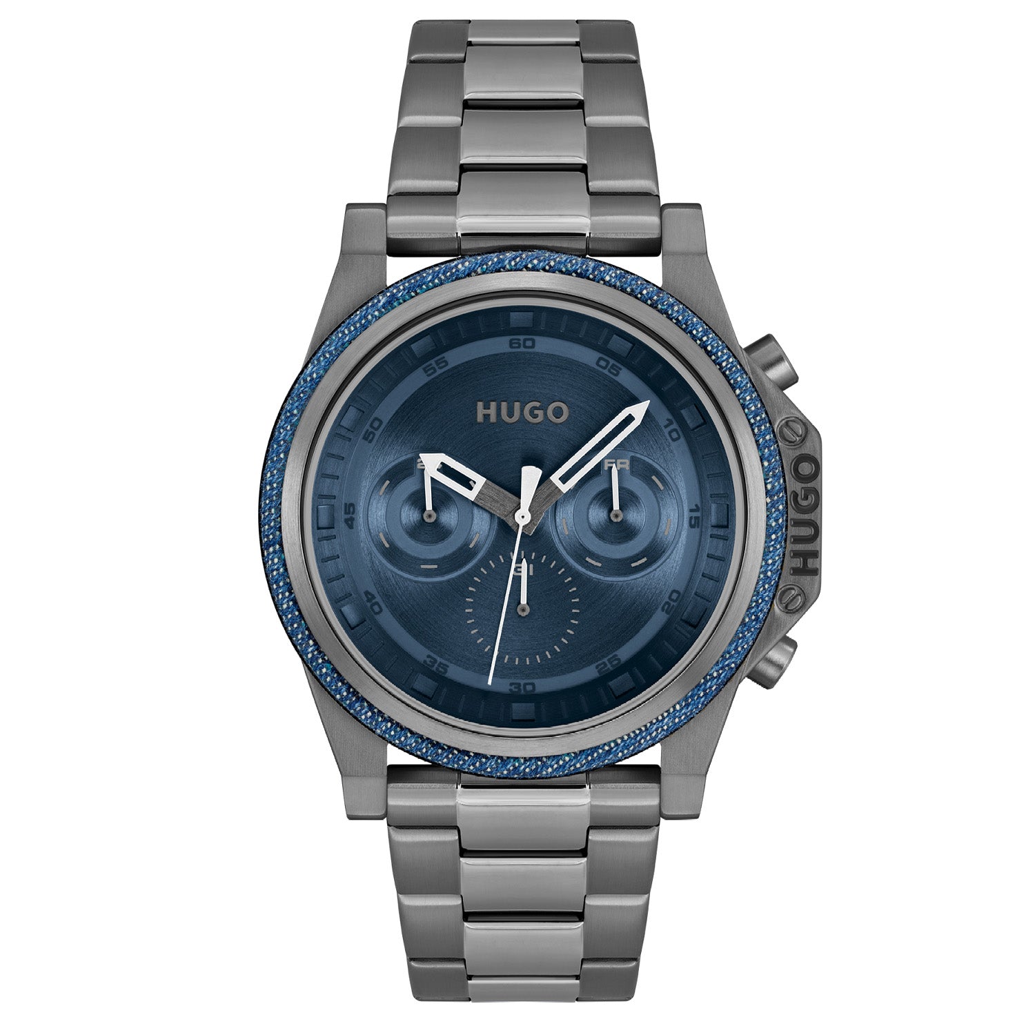 Hugo Boss Heren Horloge HU1530350 46 mm Grijs