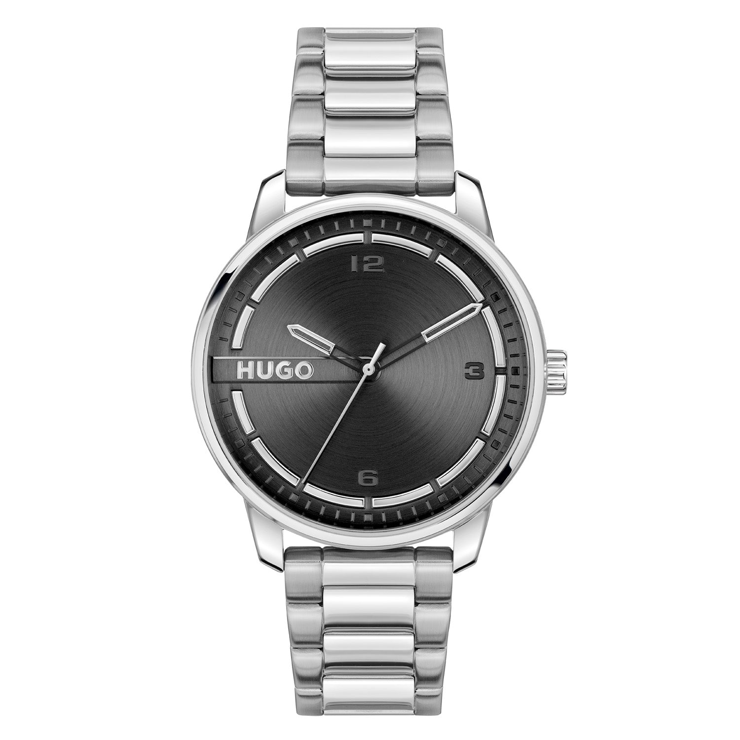 Hugo Boss Heren Horloge HU1530364 42 mm Zilverkleurig