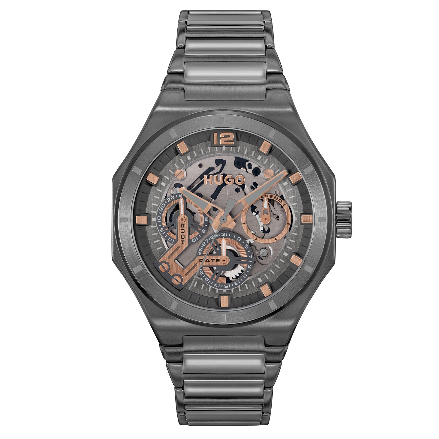 Hugo Boss Heren Horloge HU1530378 44 mm Grijs