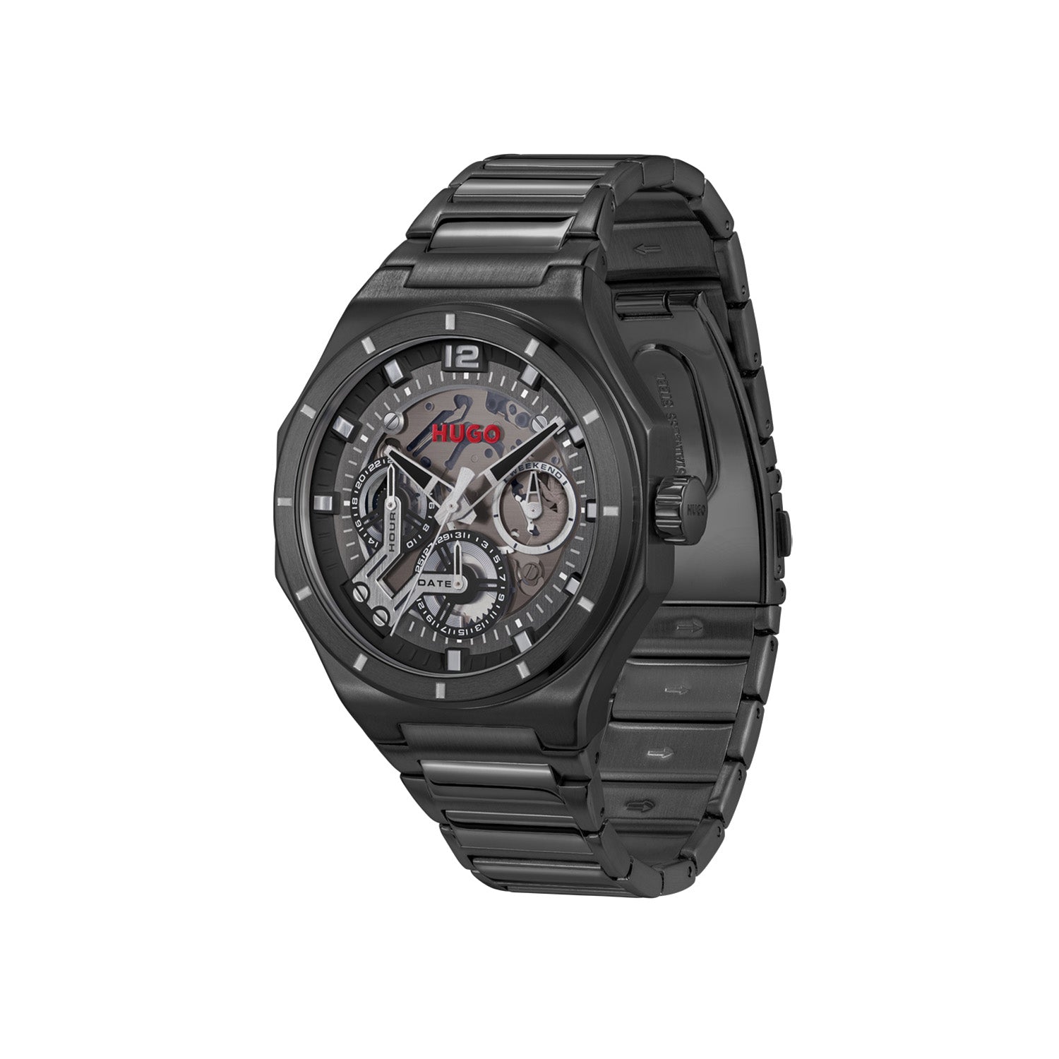 Hugo Boss Heren Horloge HU1530379 44 mm Zwart