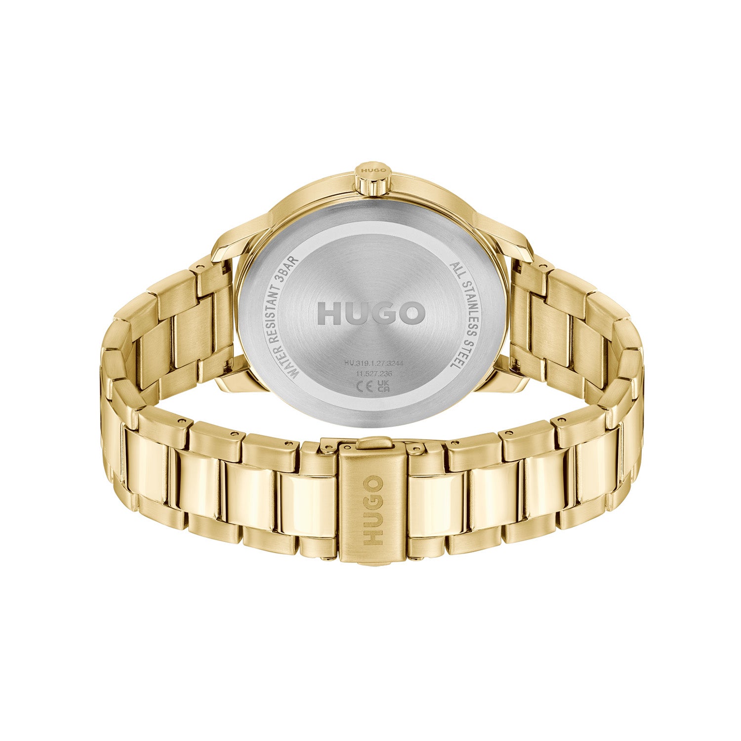 Hugo Boss Heren Horloge HU1530385 44 mm Goudkleurig
