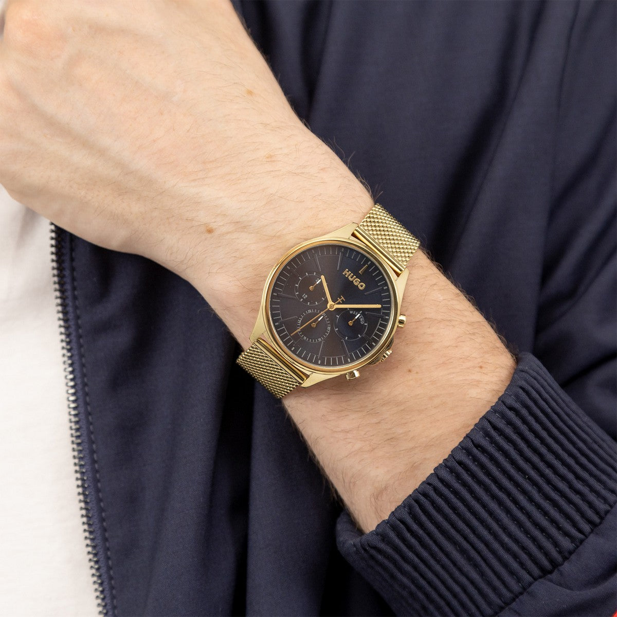 HUGO SMASH MULTI HU1530410 Herenhorloge 43mm - PansiteNederland.nl