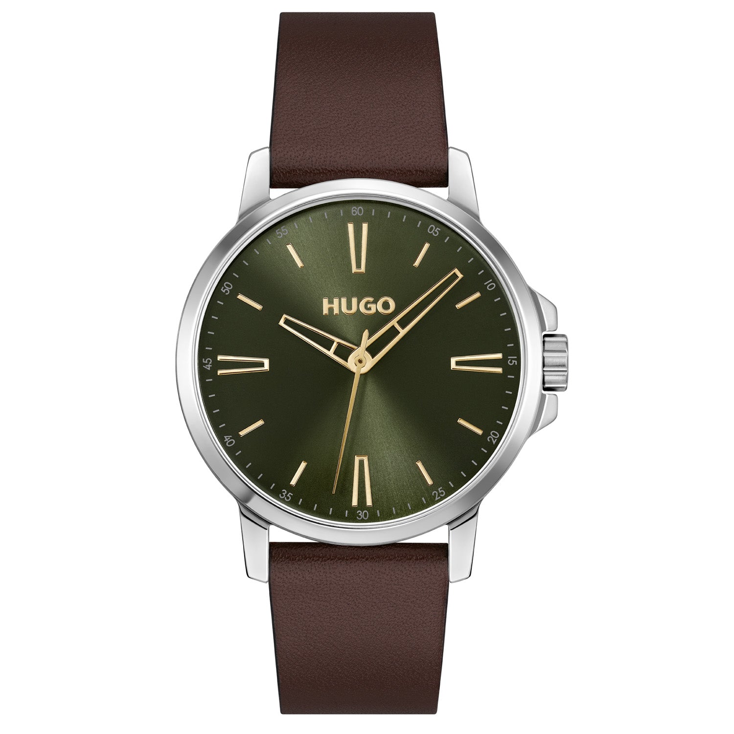 Hugo Boss Heren Horloge HU1530418 41 mm Zilverkleurig