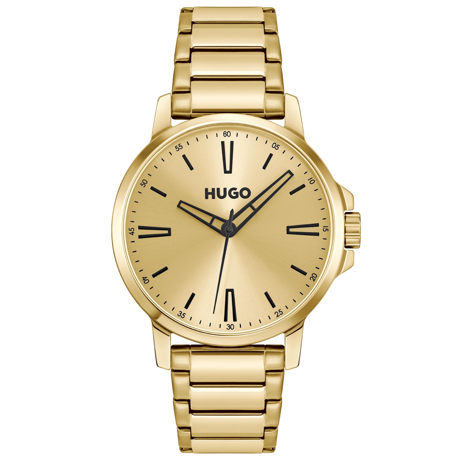 Hugo Boss Heren Horloge HU1530420 41 mm Goudkleurig