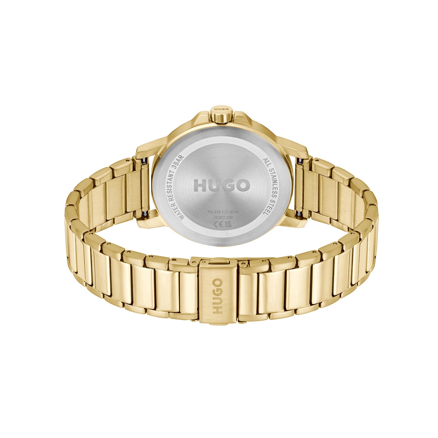 Hugo Boss Heren Horloge HU1530420 41 mm Goudkleurig