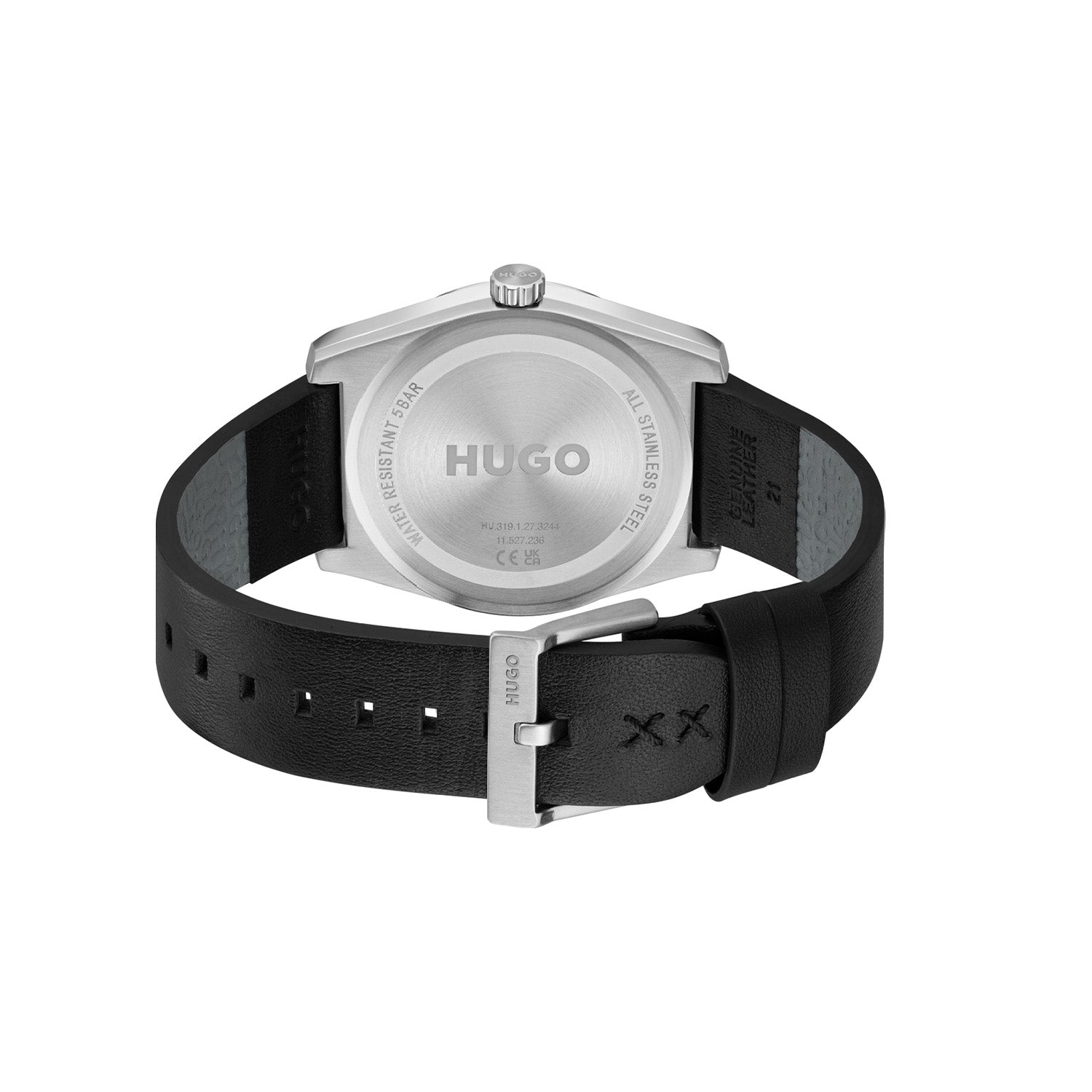 Hugo Boss Heren Horloge HU1530437 40 mm Zilverkleurig