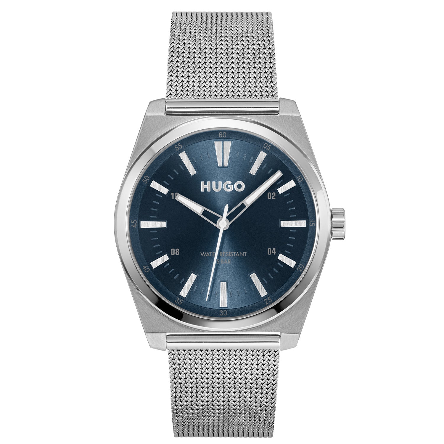 Hugo Boss Heren Horloge HU1530439 40 mm Zilverkleurig
