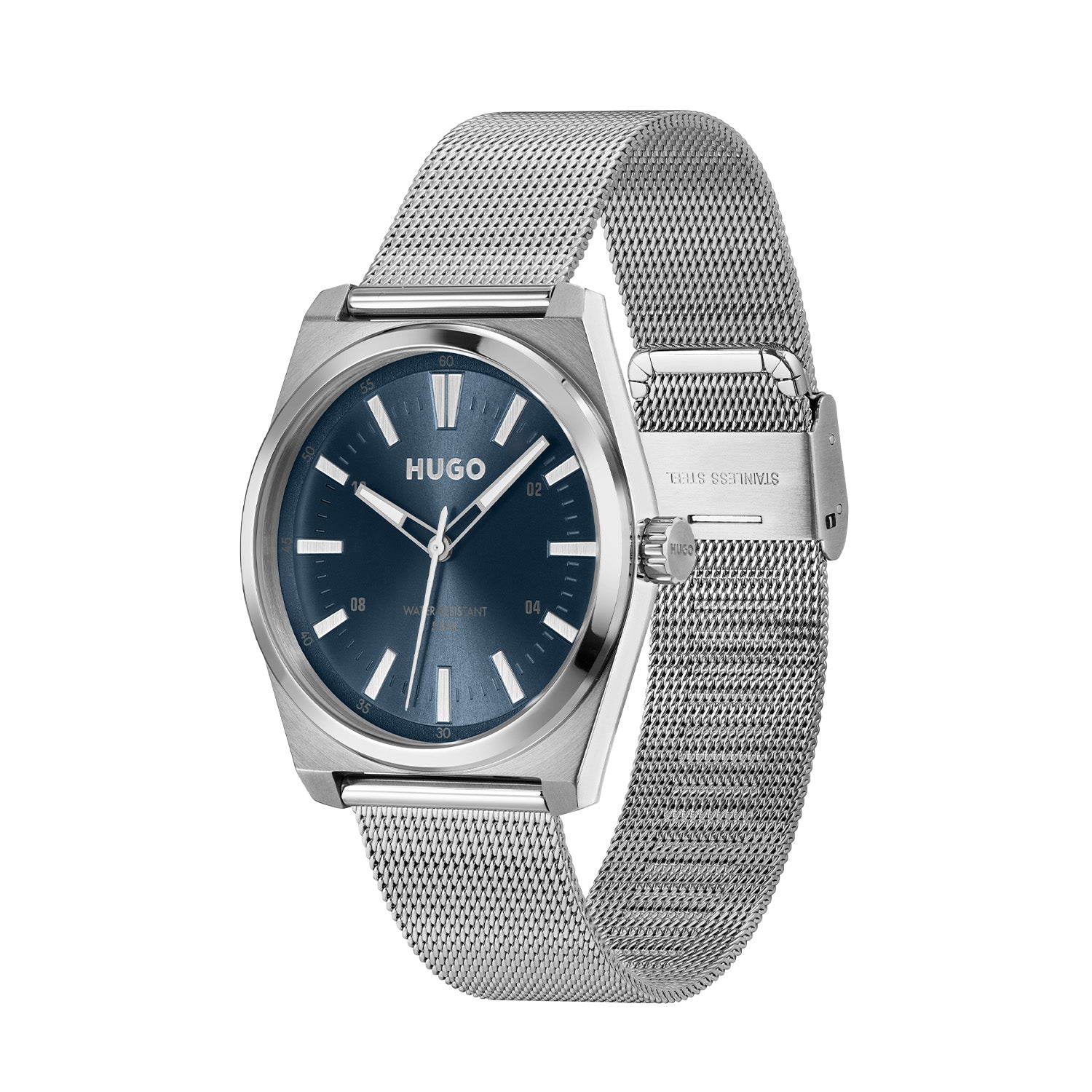 Hugo Boss Heren Horloge HU1530439 40 mm Zilverkleurig