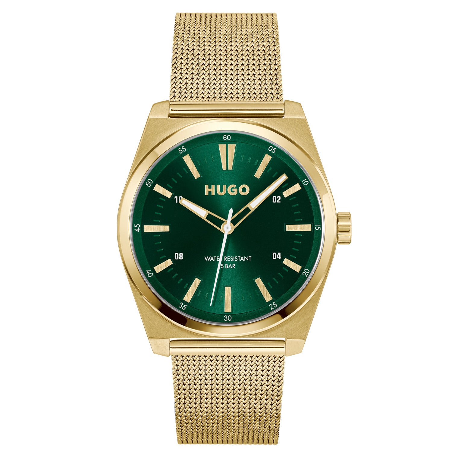 Hugo Boss Heren Horloge HU1530441 40 mm Goudkleurig