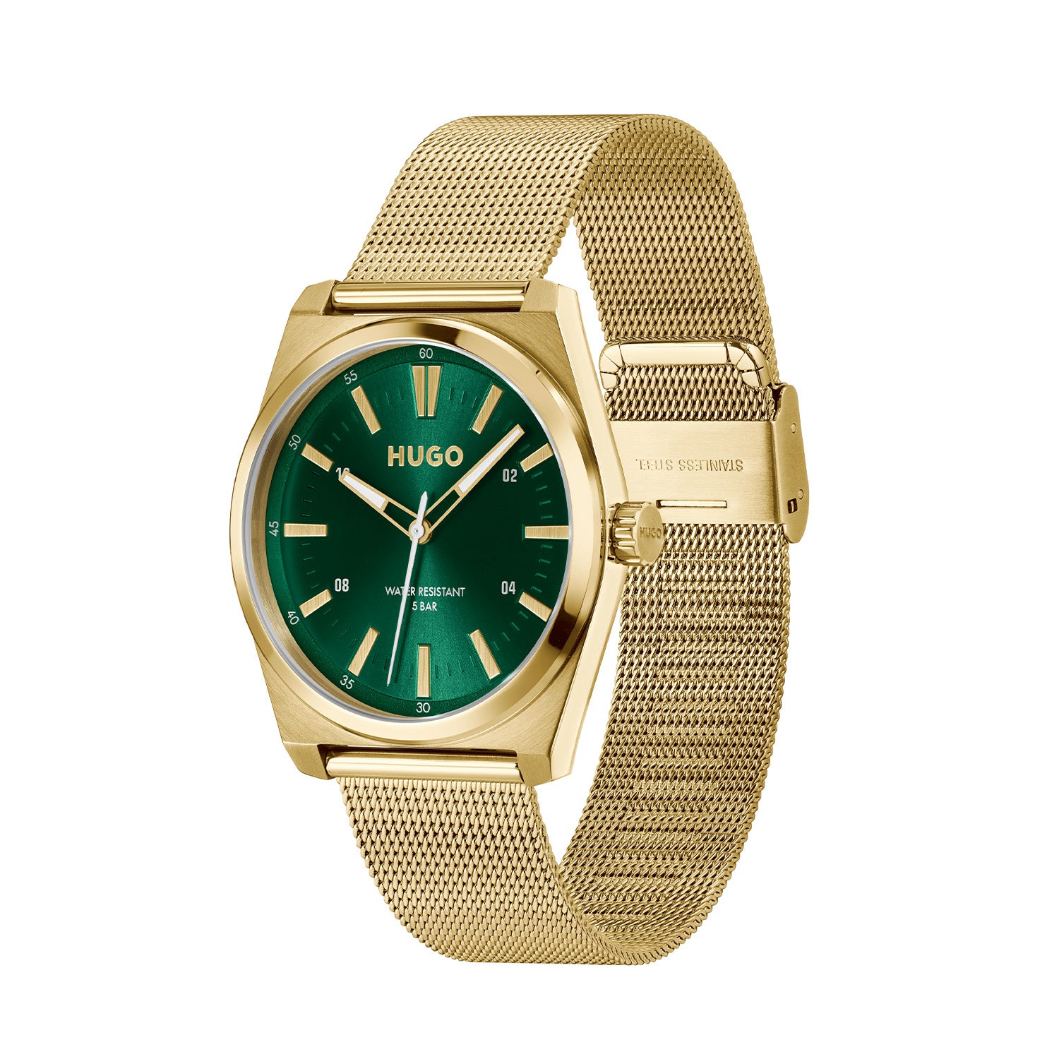Hugo Boss Heren Horloge HU1530441 40 mm Goudkleurig