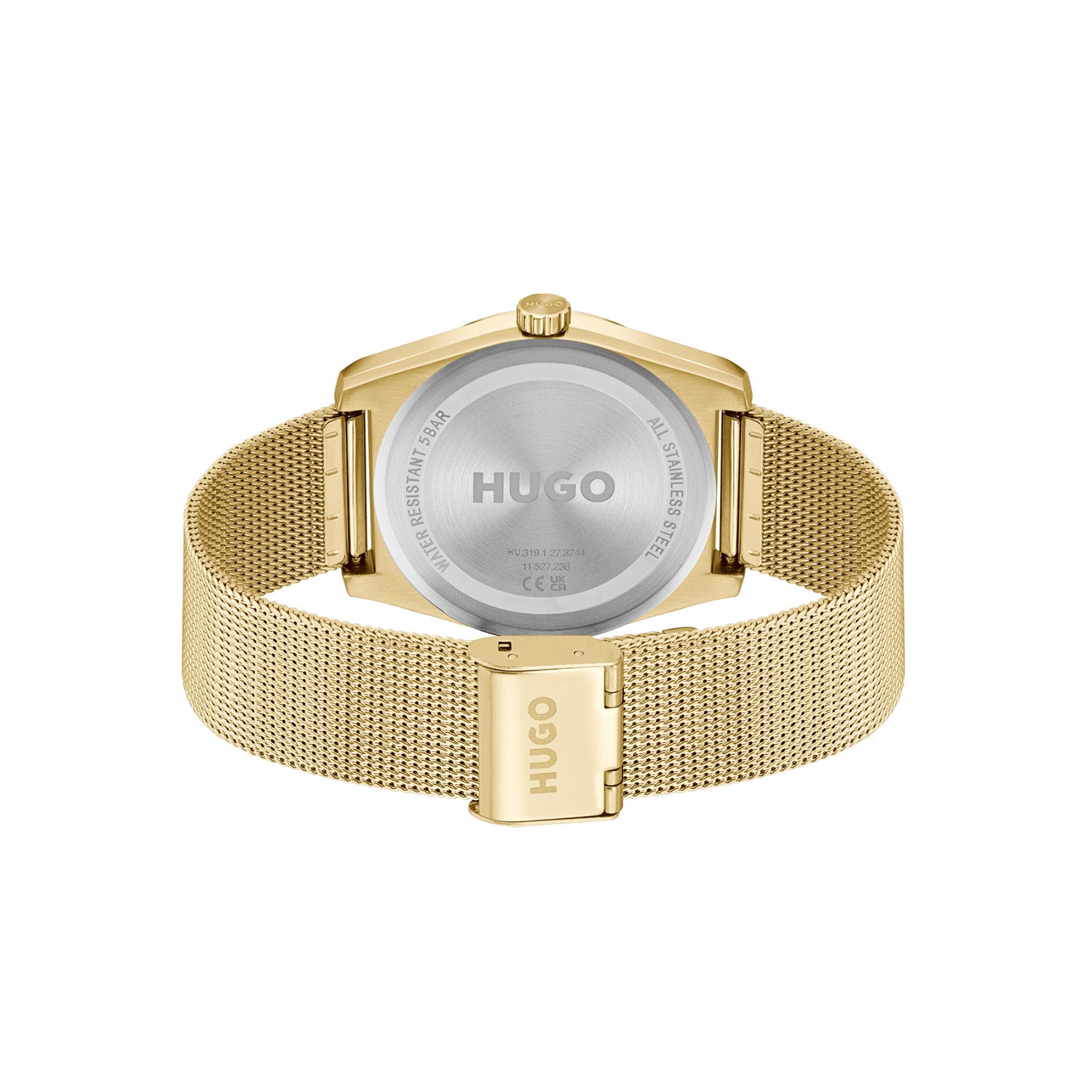 Hugo Boss Heren Horloge HU1530441 40 mm Goudkleurig