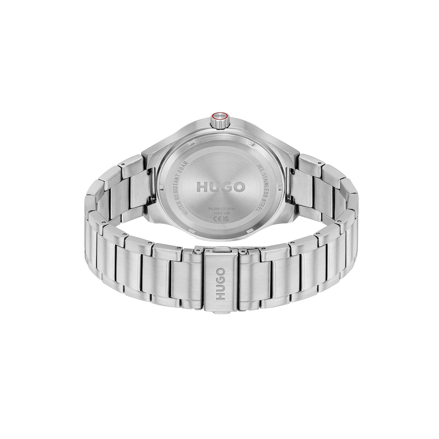 Hugo Boss Heren Horloge HU1530447 42 mm Zilverkleurig