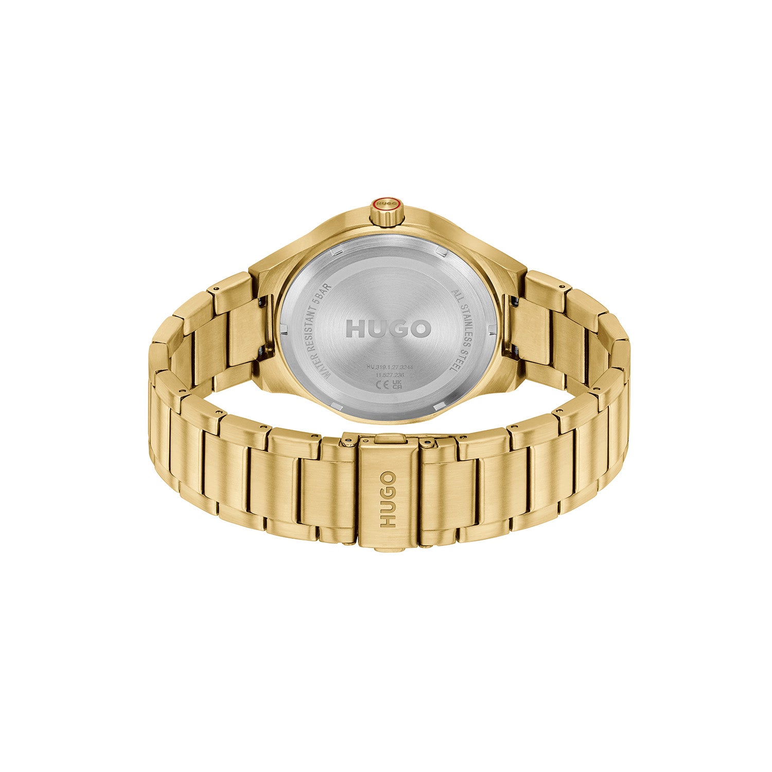 Hugo Boss Heren Horloge HU1530449 42 mm Goudkleurig