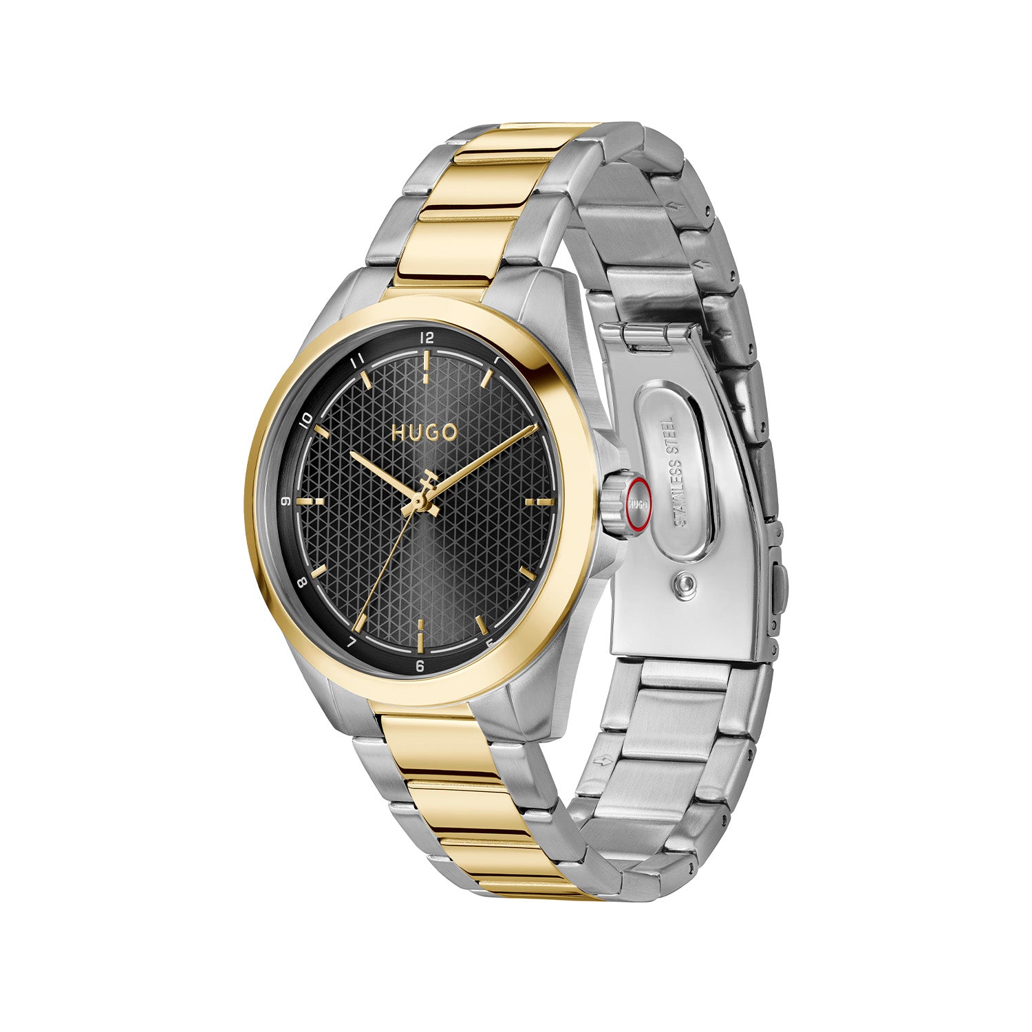 Hugo Boss Heren Horloge HU1530452 41 mm Zilverkleurig
