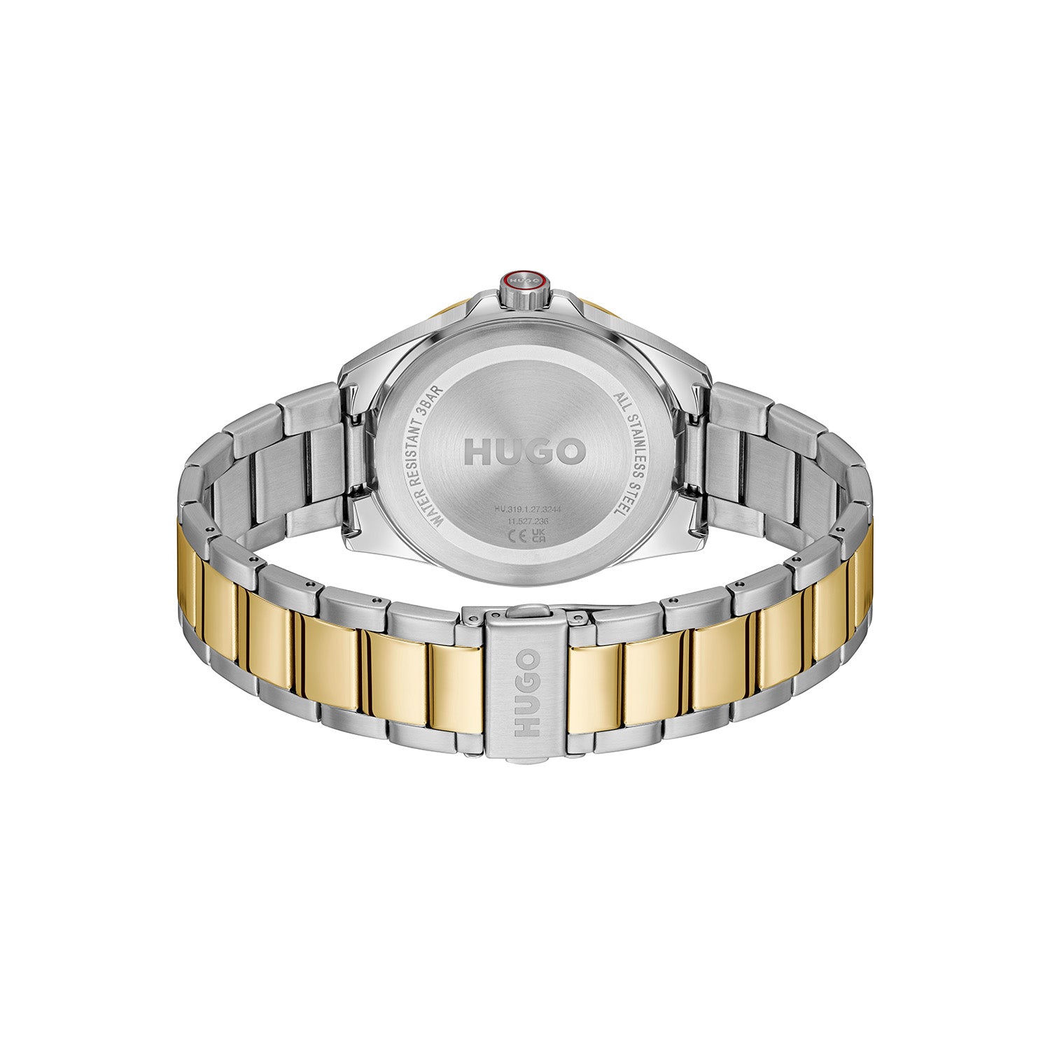 Hugo Boss Heren Horloge HU1530452 41 mm Zilverkleurig