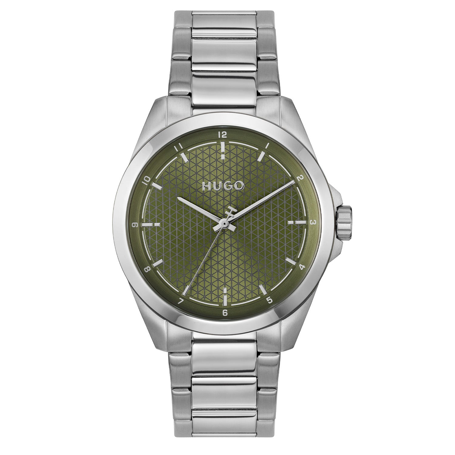 Hugo Boss Heren Horloge HU1530453 41 mm Zilverkleurig