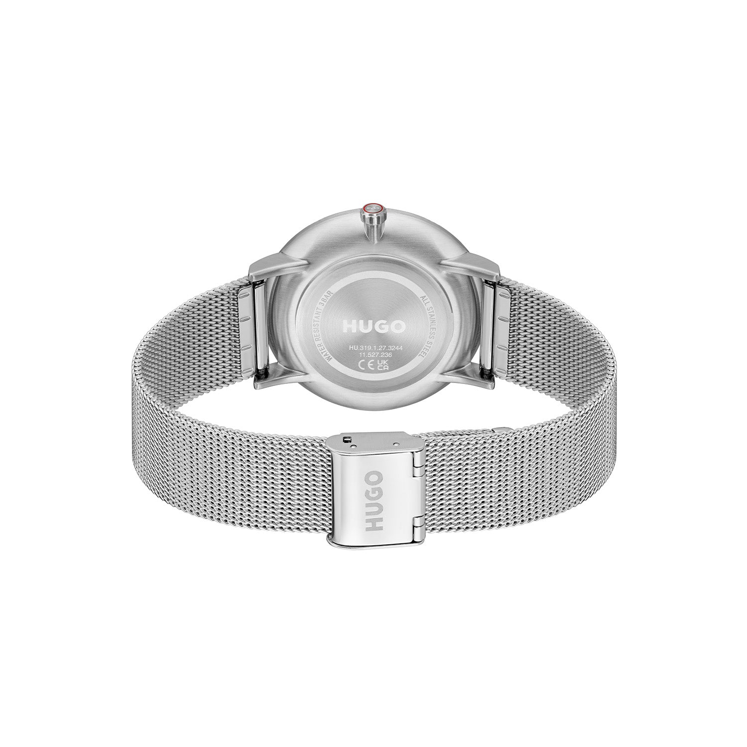 Hugo Boss Heren Horloge HU1530456 40 mm Zilverkleurig