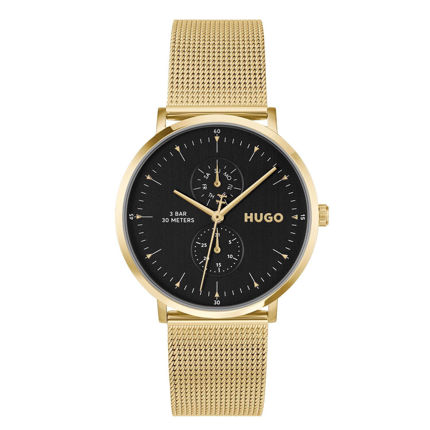 Hugo Boss Heren Horloge HU1530458 40 mm Goudkleurig