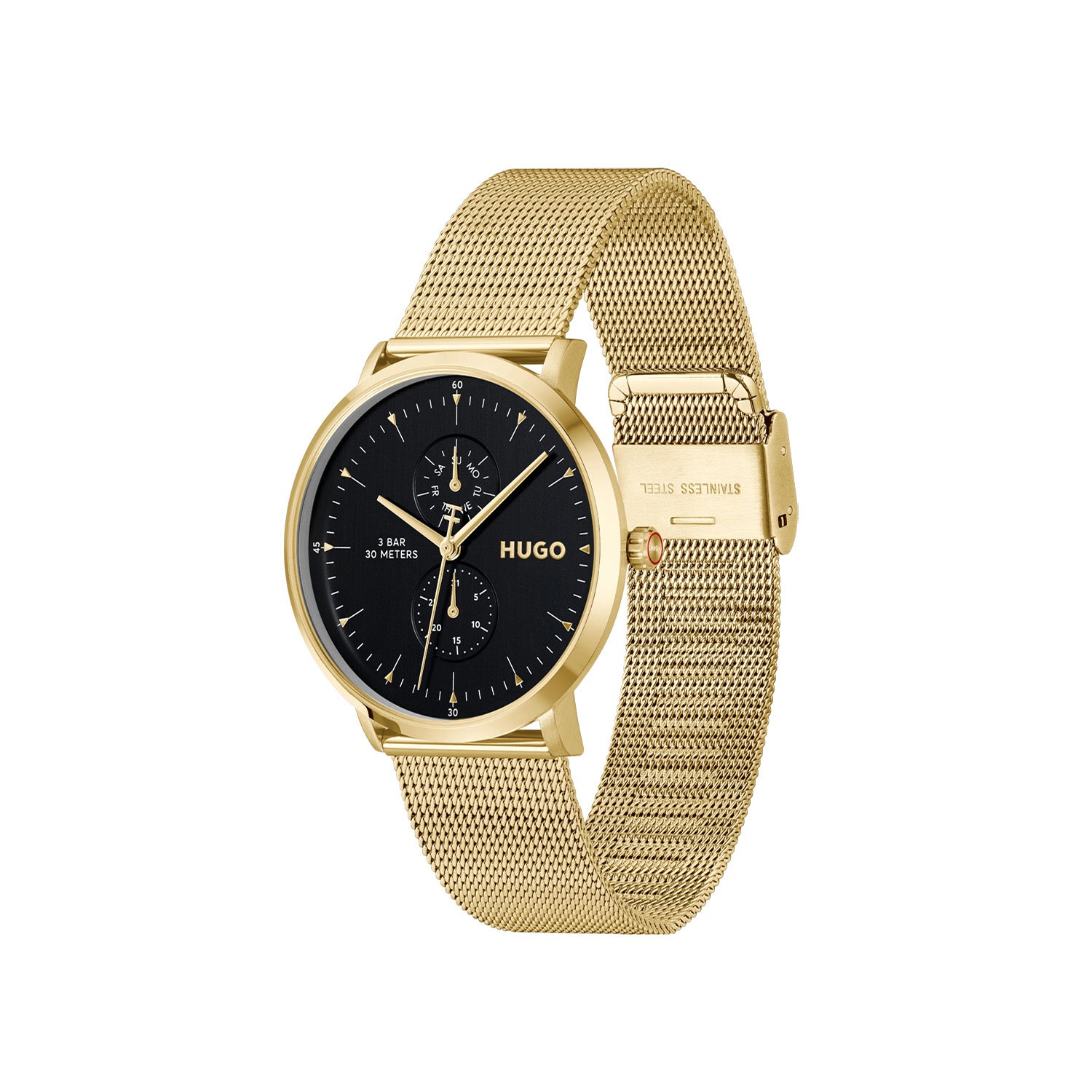 Hugo Boss Heren Horloge HU1530458 40 mm Goudkleurig