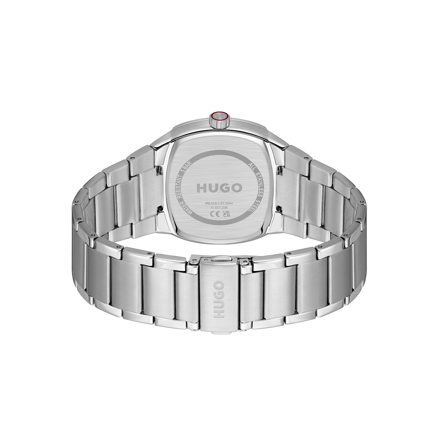 Hugo Boss Heren Horloge HU1530460 40 mm Zilverkleurig
