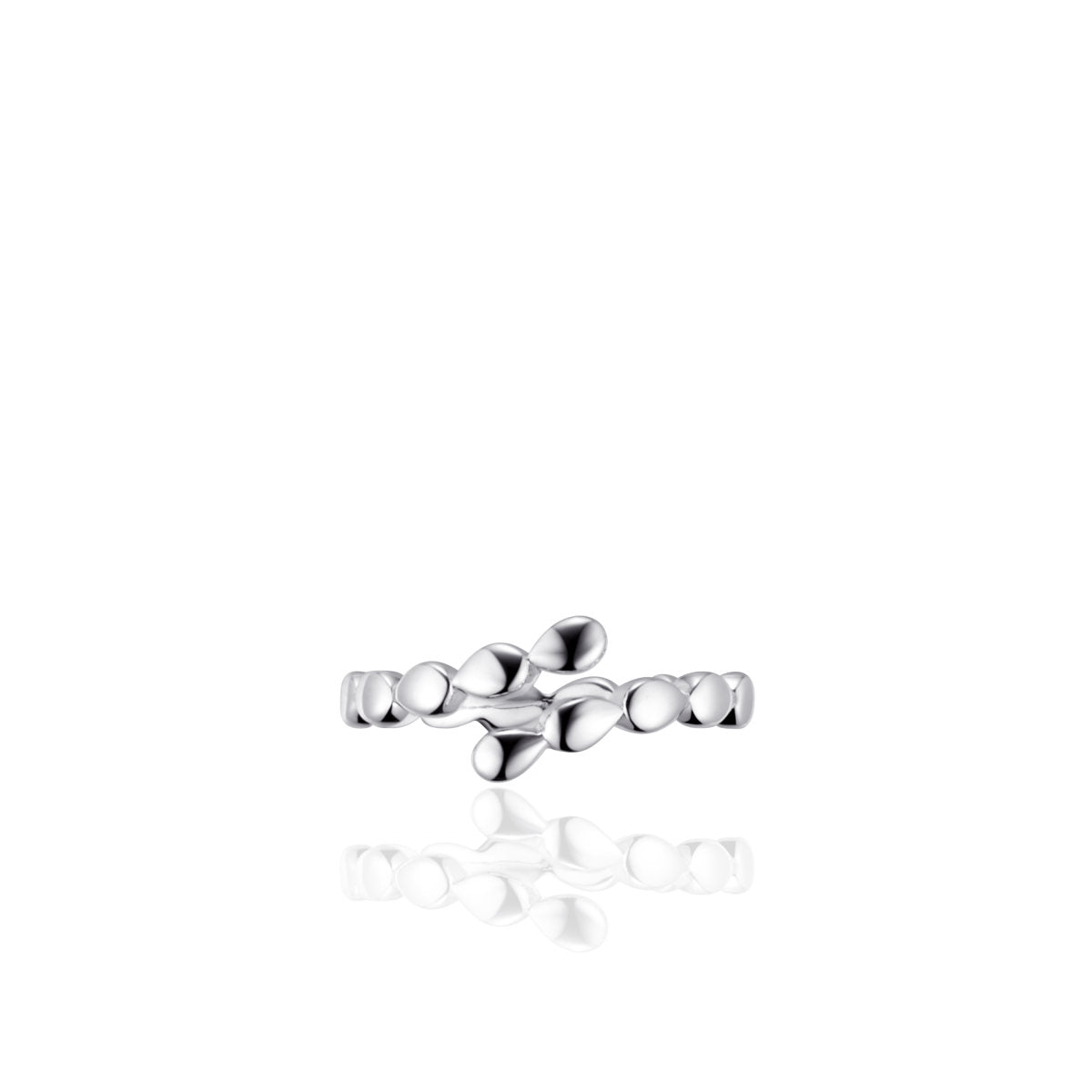 Gisser Ring Zilver Gerhodineerd – I01R002 – foto 2