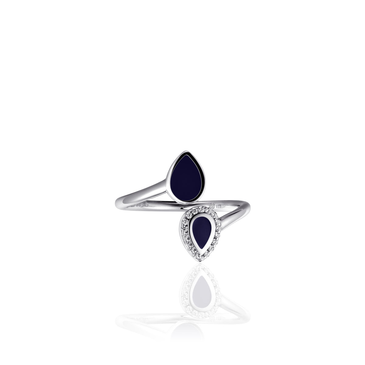 Gisser Ring Zilver Gerhodineerd – I05R009 – foto 2