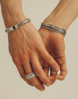 Buddha to Buddha Esther Mini Silver Armband J158 - Unisex Zilveren Sieraad voor Dames en Heren