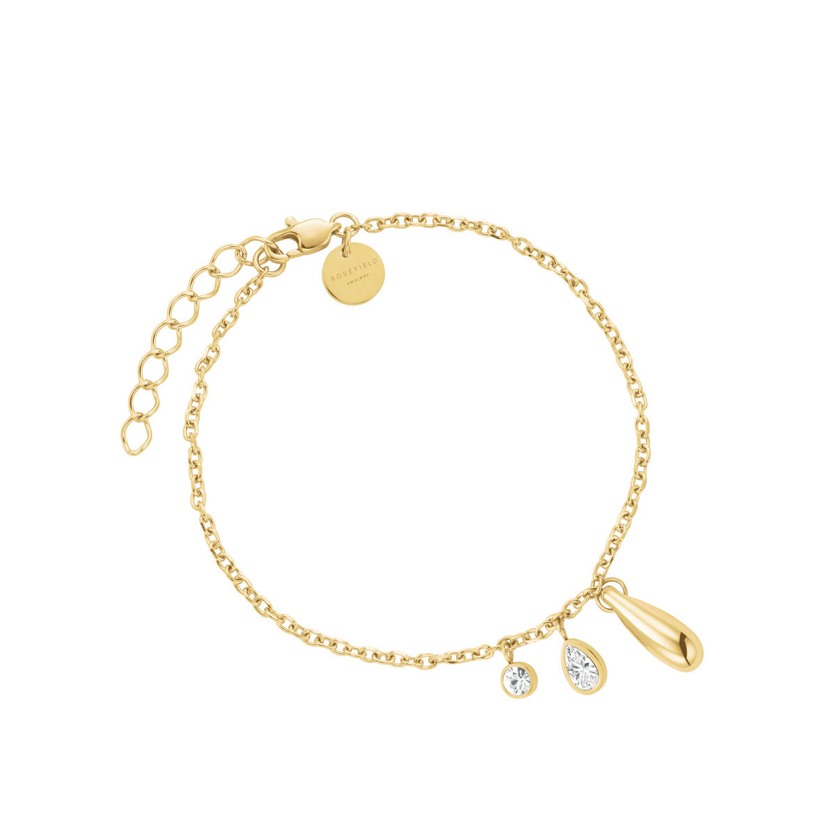 Rosefield Armband Bold Solitary Charms JBBCG-J1211 Goudkleurig