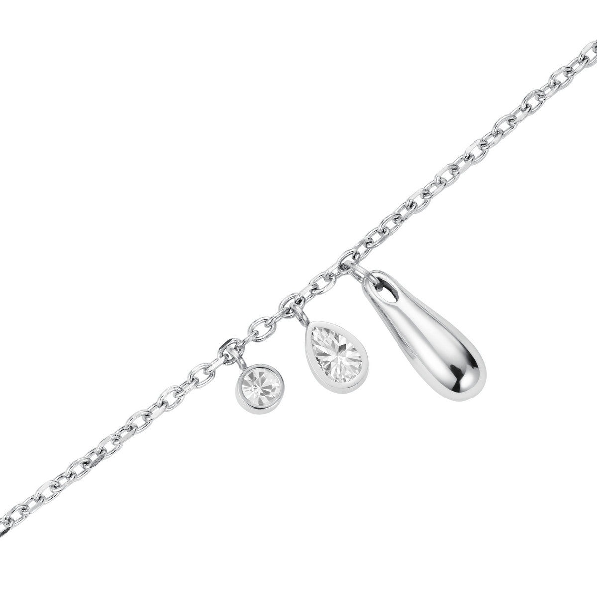 Rosefield Armband Bold Solitary Charms JBBCS-J1212 Zilverkleurig