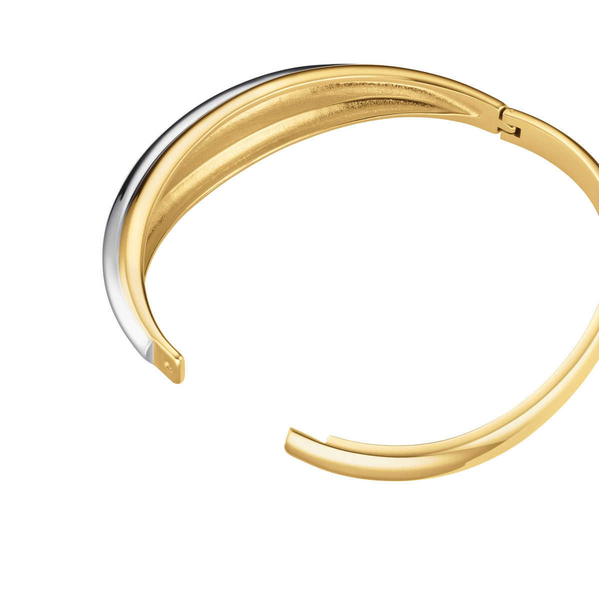 Rosefield Armband Dome Duotone JBDBD-J1218 Zilver-Goud Duo