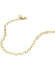 Rosefield Armband Heart Chain Goudkleurig Verguld 14K Goud Stainless Steel Dames - JBHCG-J682