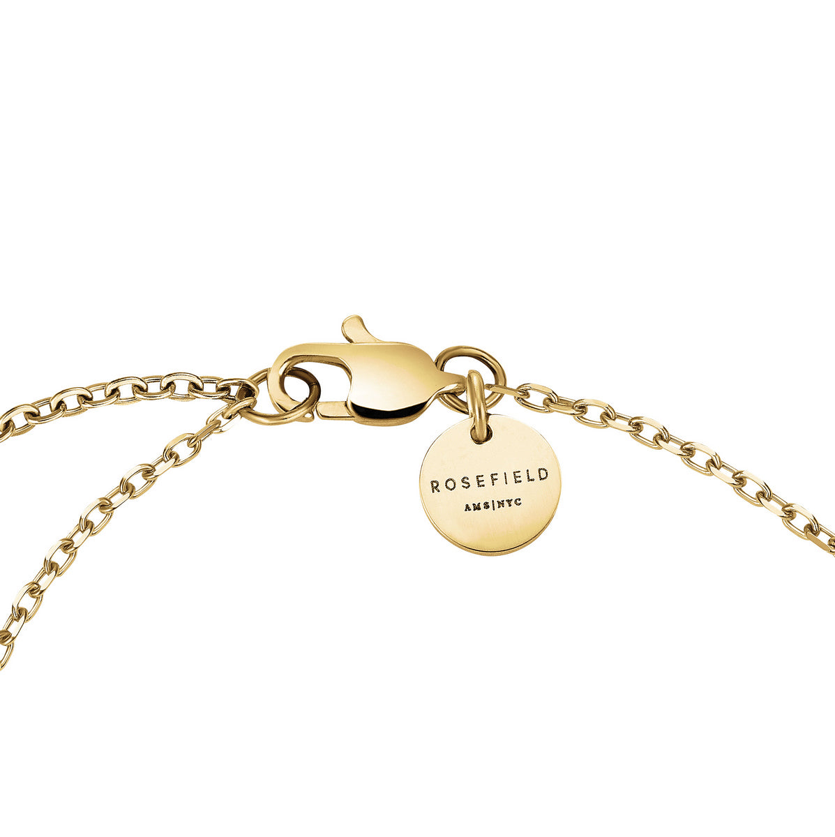 Rosefield Armband Row of Hearts JBRHG-J1013 Goudkleurig