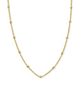 Rosefield Ketting Dotted Goudkleurig Verguld 14K Goud Stainless Steel Dames - JDCHG-J057