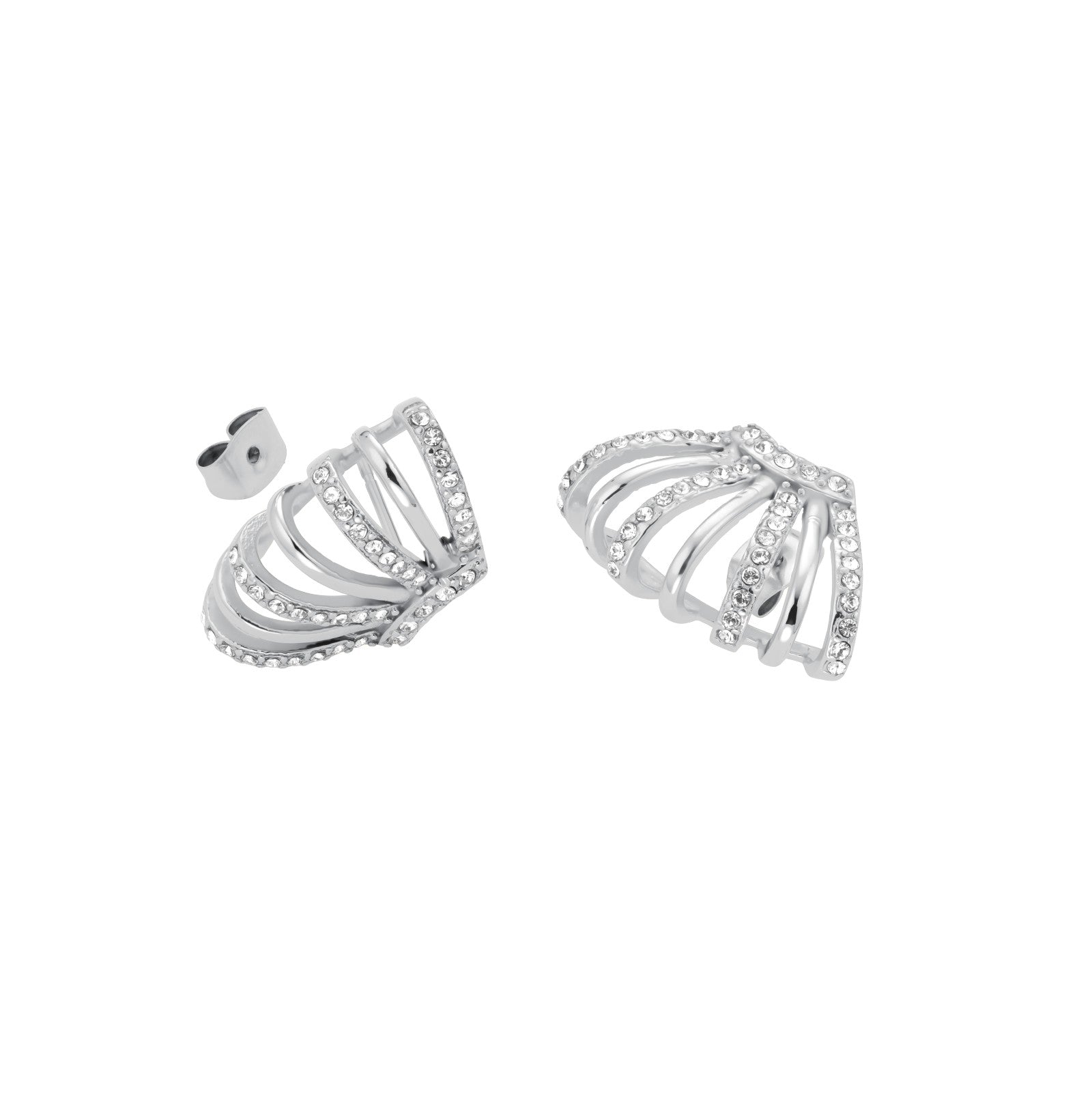 Rosefield Armband Caged Crystal JECCS-J1030 Zilverkleurig