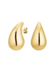 Rosefield Oorhangers Teardrop Earring Goudkleurig Verguld 14K Goud Stainless Steel Dames - JETDG-J929