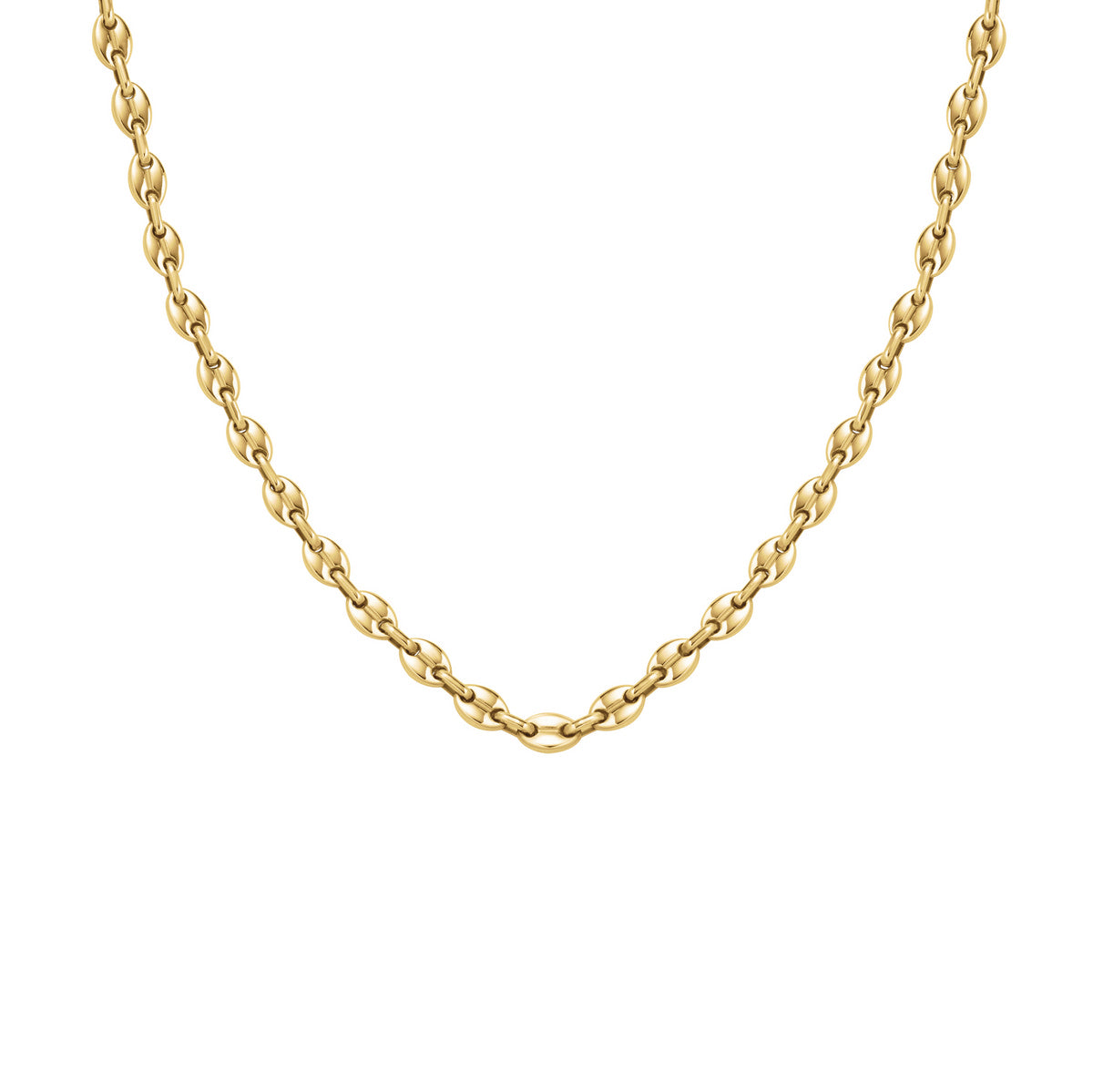 Rosefield Ketting Coffee Bean Small Chain JNCSG-J1051 Goudkleurig