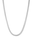 Rosefield Ketting Snake Zilverkleurig Rhodium Plated Stainless Steel Dames - JNFSS-J528
