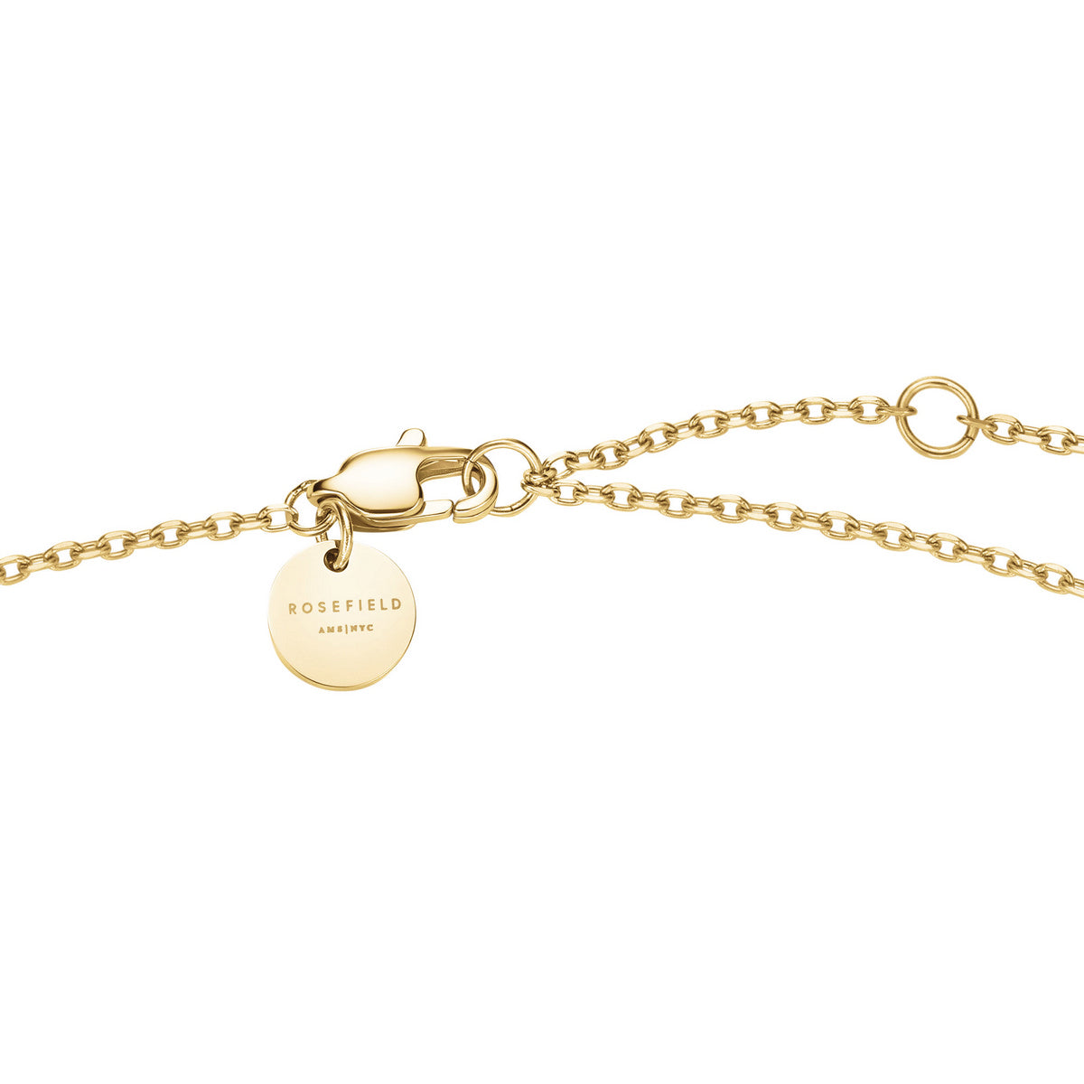 Rosefield Ketting Infinity JNING-J1311 Goudkleurig