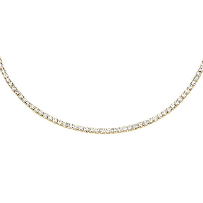 Rosefield Ketting Snake Necklace Duo Tone JNSCD-J676 Duo Tone