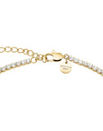 Rosefield Ketting Tennis Goudkleurig Verguld 14K Goud Stainless Steel Dames - JNTWG-J1036