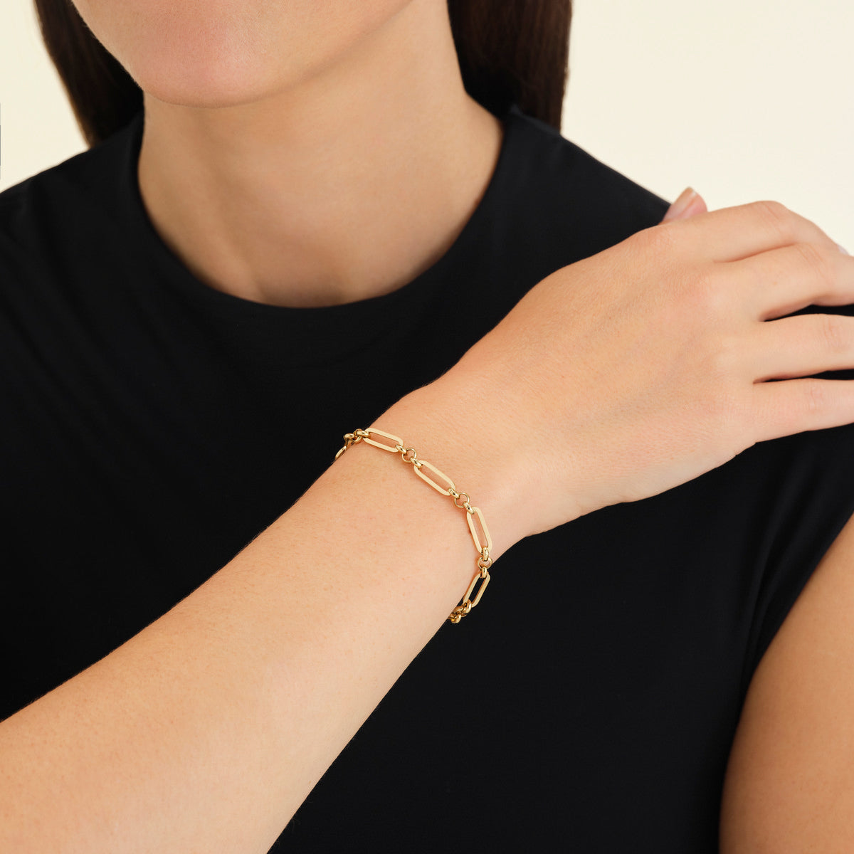 Rosefield Armband Multilink JTBCG-J440 Goudkleurig