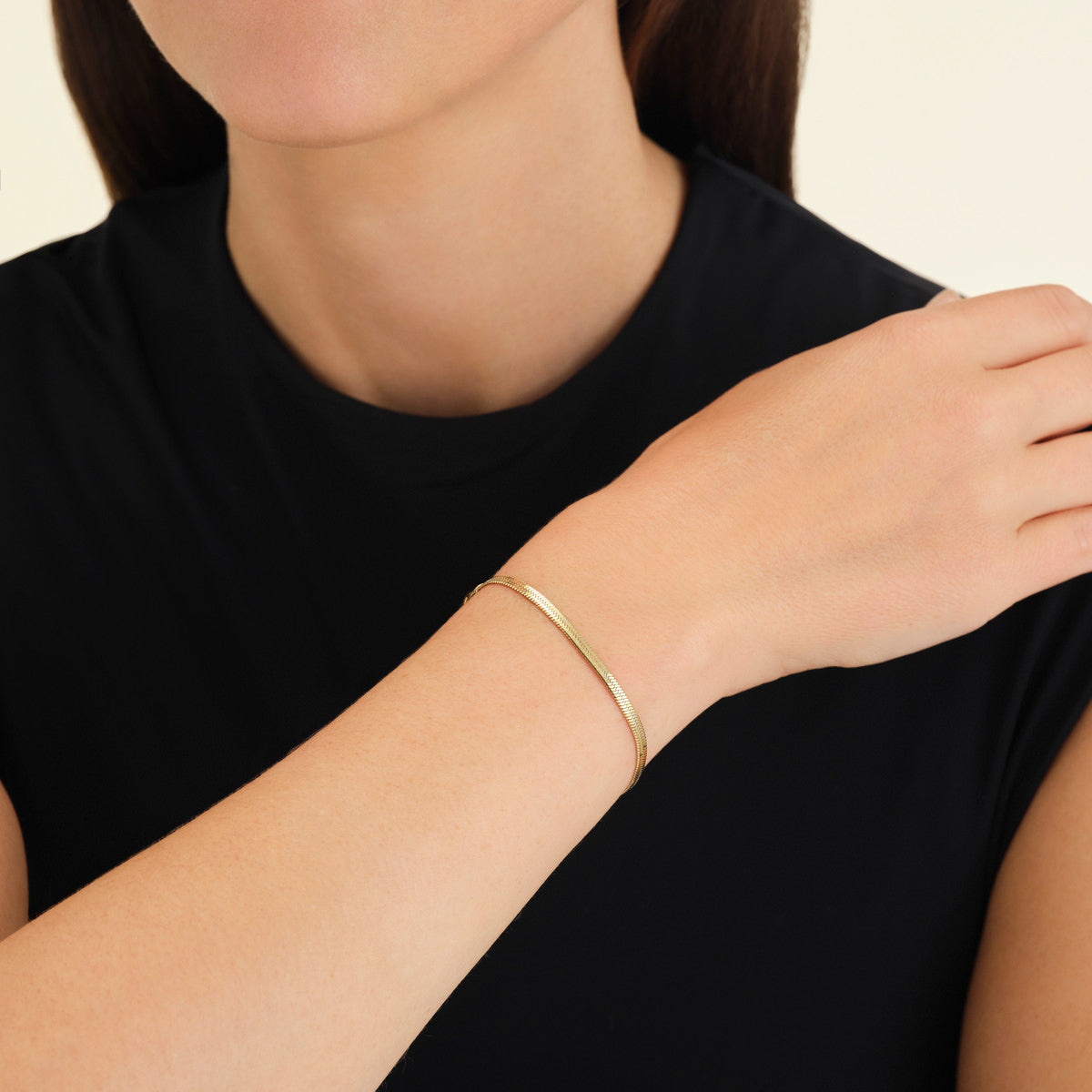 Rosefield Armband Snake JTBFS3G-J378 Goudkleurig