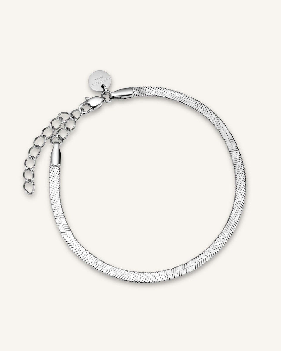 Rosefield Armband Snake JTBFS3S-J390 Zilverkleurig