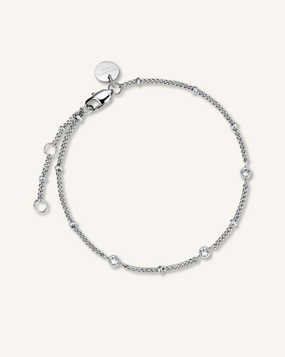 Rosefield Armband Crystal JTBTS-J431 Zilverkleurig