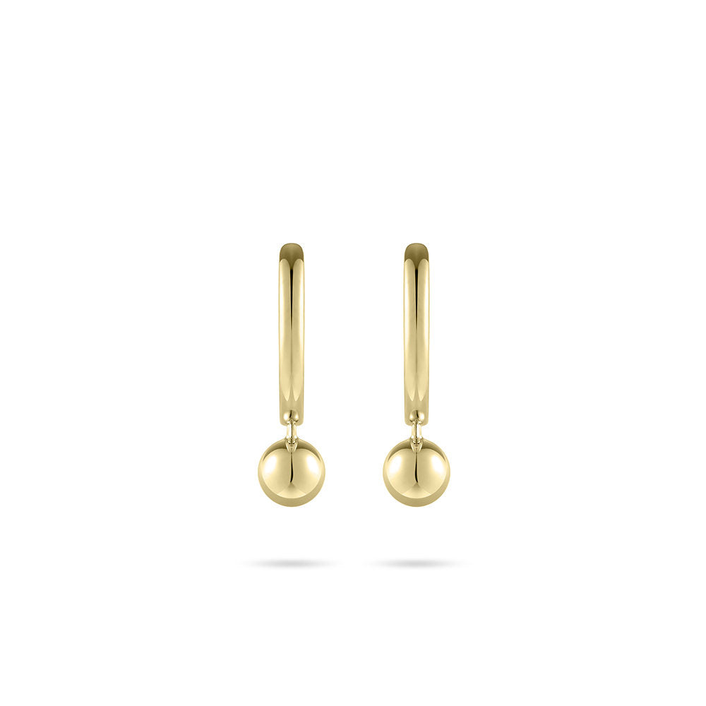 Gisser Oorringen Zilver Geel Verguld – KC1033Y – foto 2