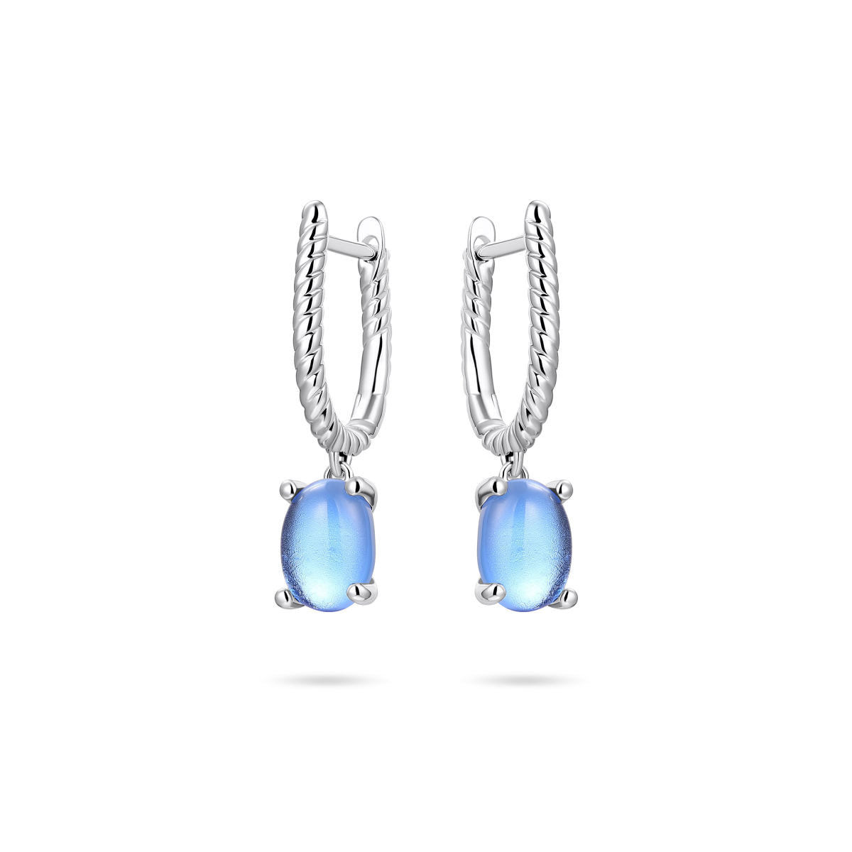 Gisser Oorringen Zilver Gerhodineerd – KC1045LB