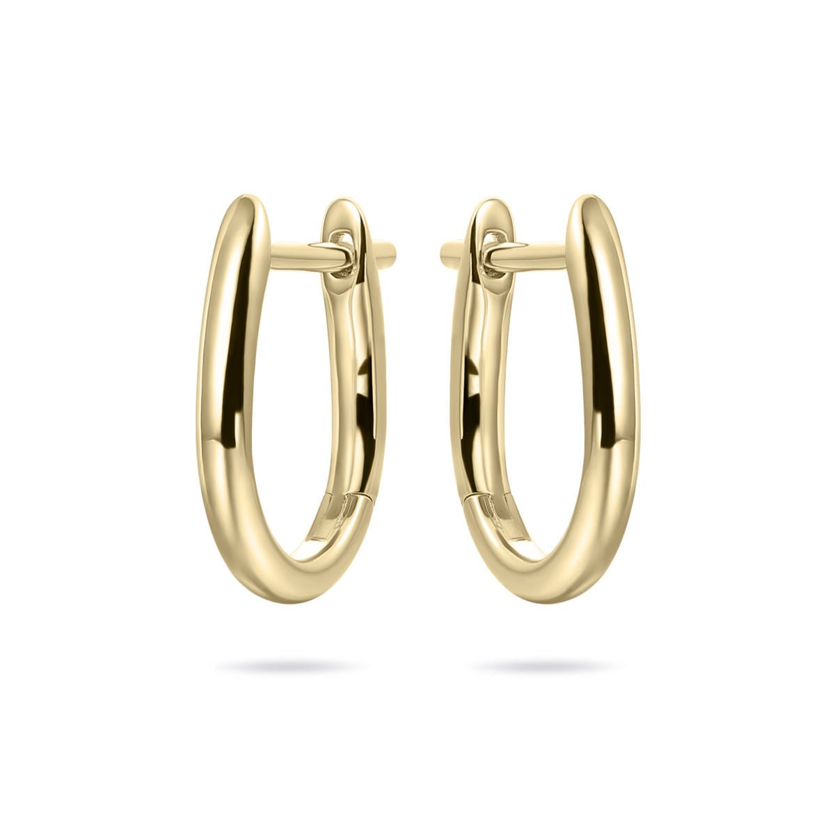 Gisser Oorringen Zilver Geel Verguld – KC1047Y