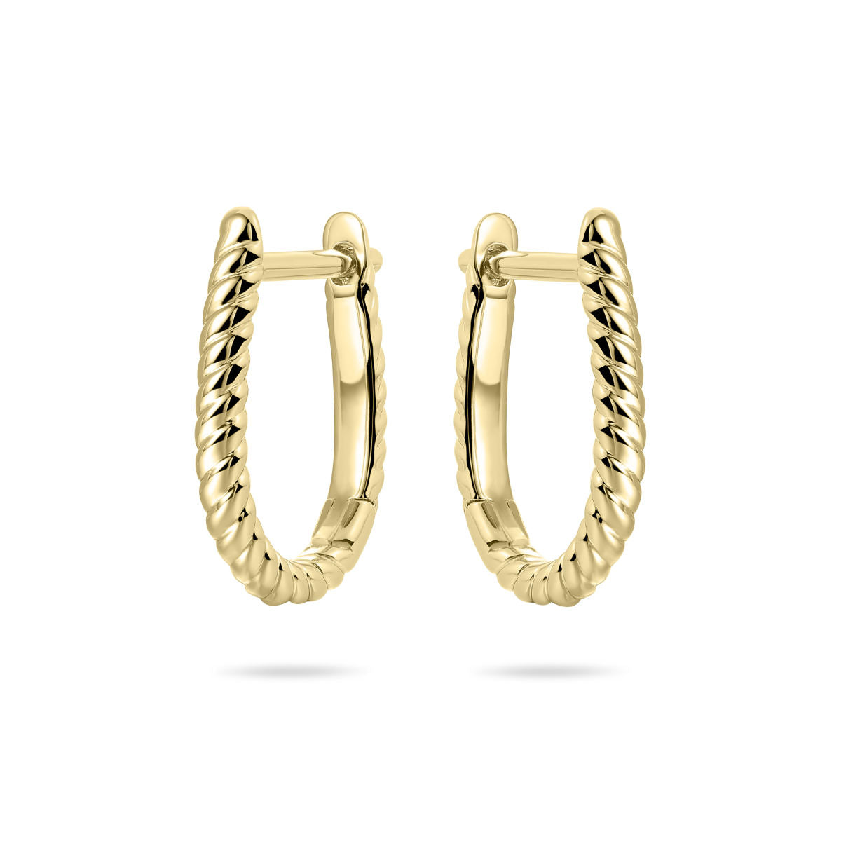 Gisser Oorringen Zilver Geel Verguld – KC1049Y